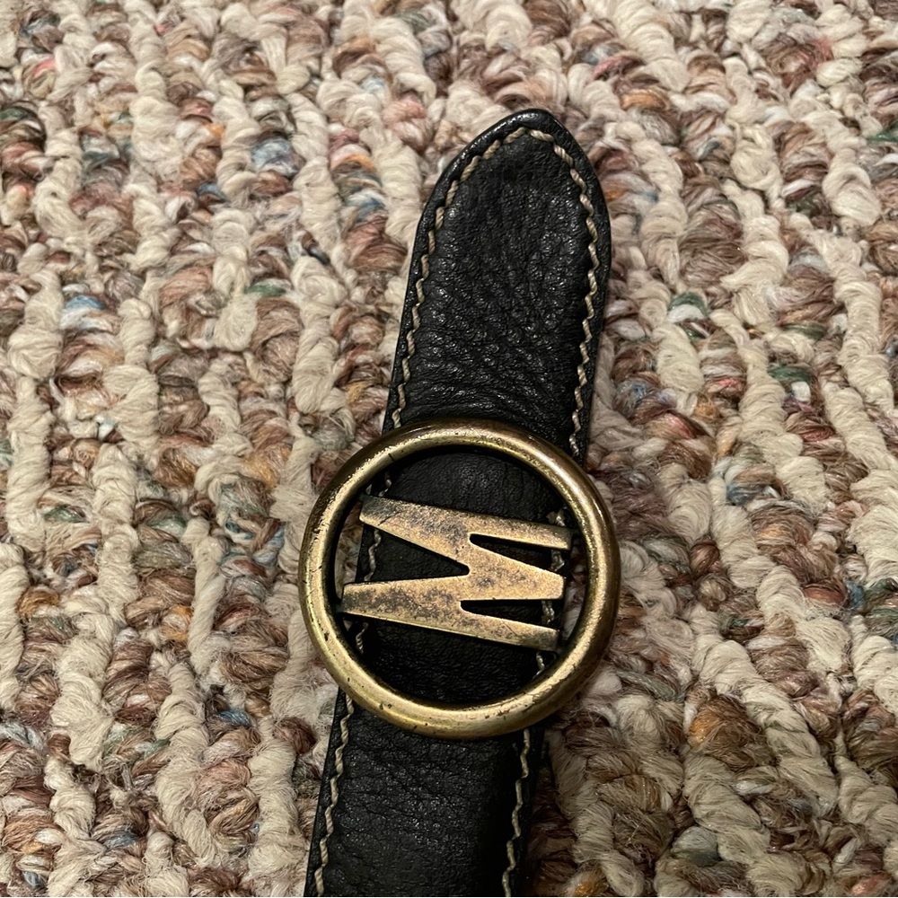 Moschino belt- leather
